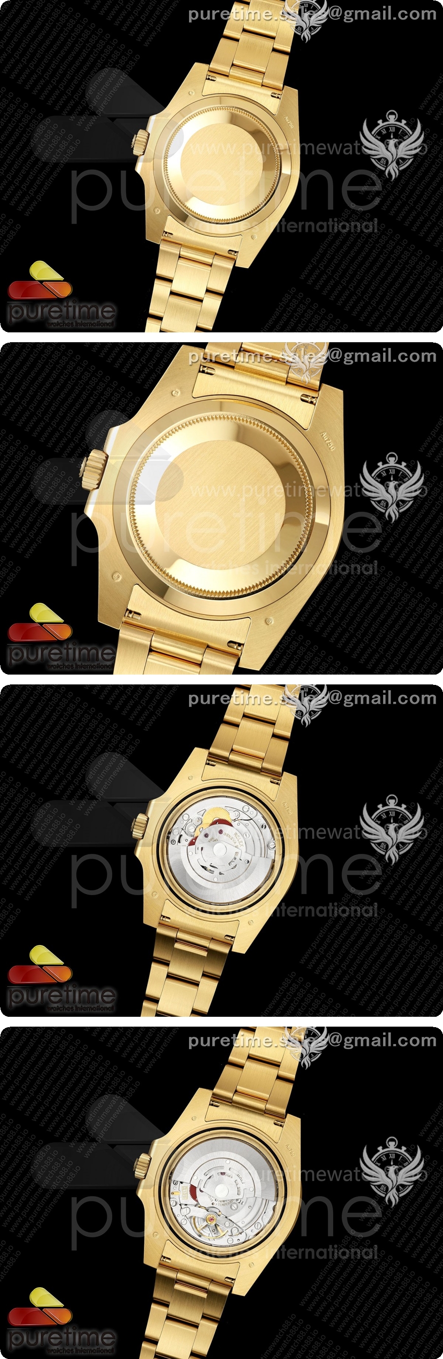 로렉스 서브마리너 40mm 116618 LN 블랙 세라믹 WF 1:1 베스트 에디션 DD3135 상세이미지 5