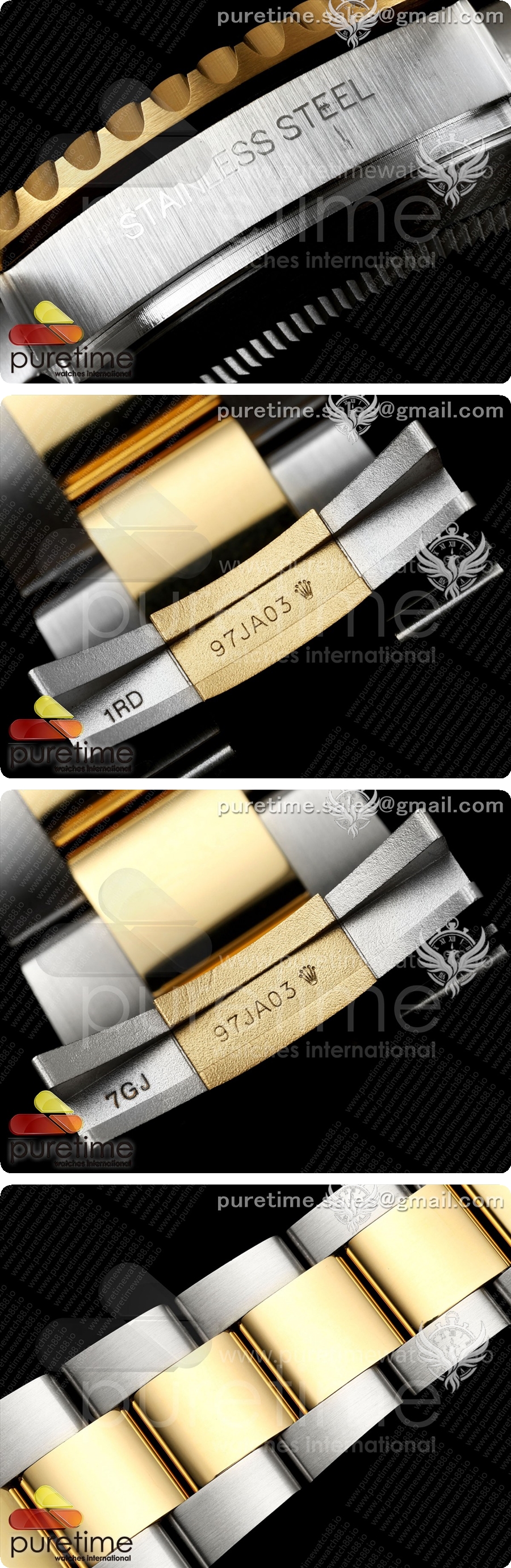 로렉스 서브마리너 41mm 126613 LN 블랙 세라믹 WF 1:1 베스트 에디션 JH3235 상세이미지 9