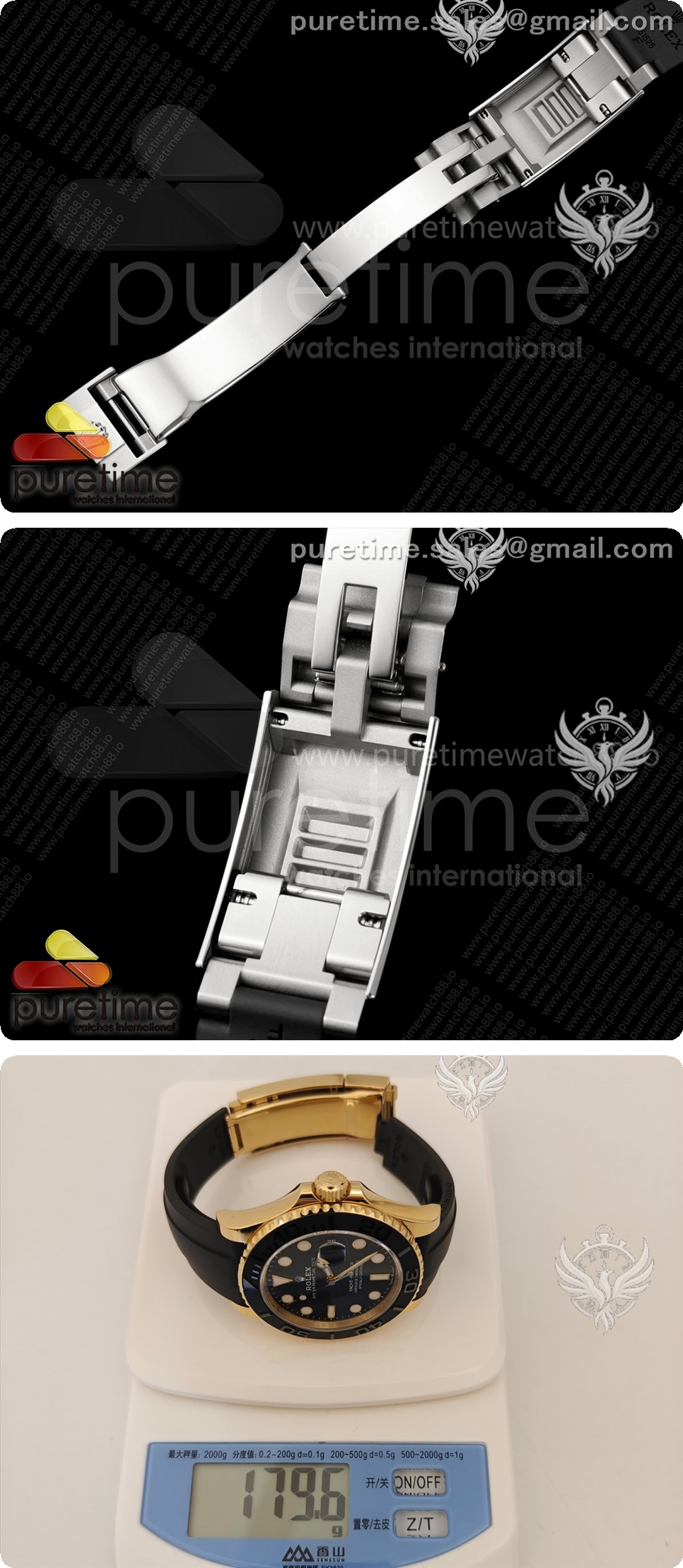 로렉스 요트마스터 42mm 226659 SS WF 1:1 베스트 에디션 3D 블랙 세라믹 베젤, 오이스터플렉스 스트랩 JH3235 상세이미지 12