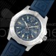 브라이틀링 콜트 오토매틱 44mm SS TF 1:1 베스트 에디션 블루 다이얼 블루 러버 스트랩 A2824 V2