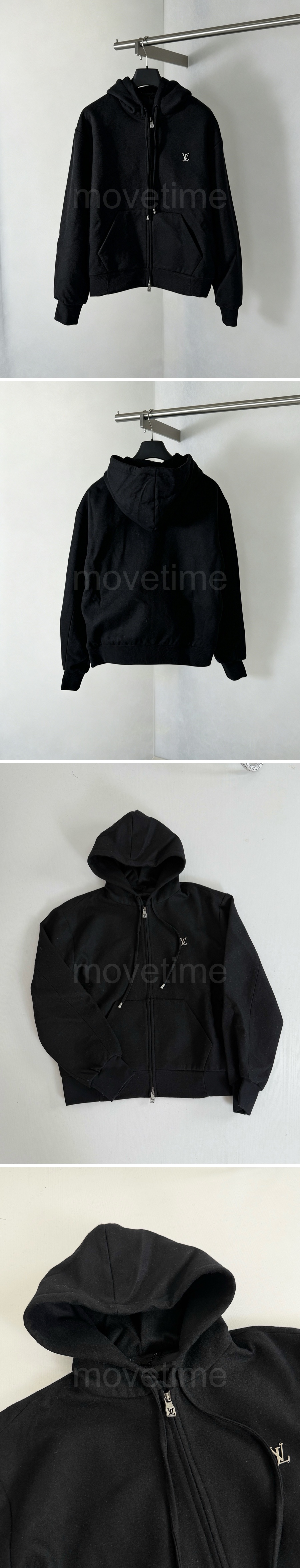 루이비통 캐시미어 후드 집업 자켓 26SS 상세이미지 4