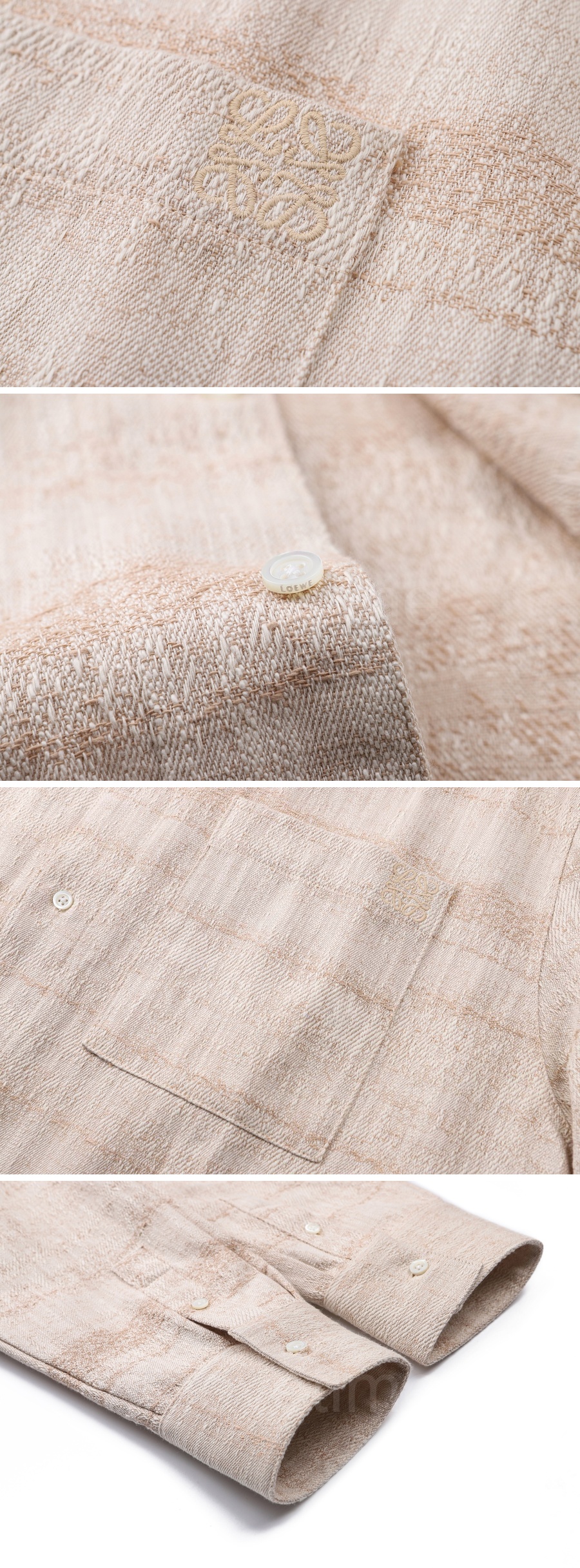 로에베 데님 남방 셔츠 + 쇼츠 반바지 상하의 세트 26SS 상세이미지 8