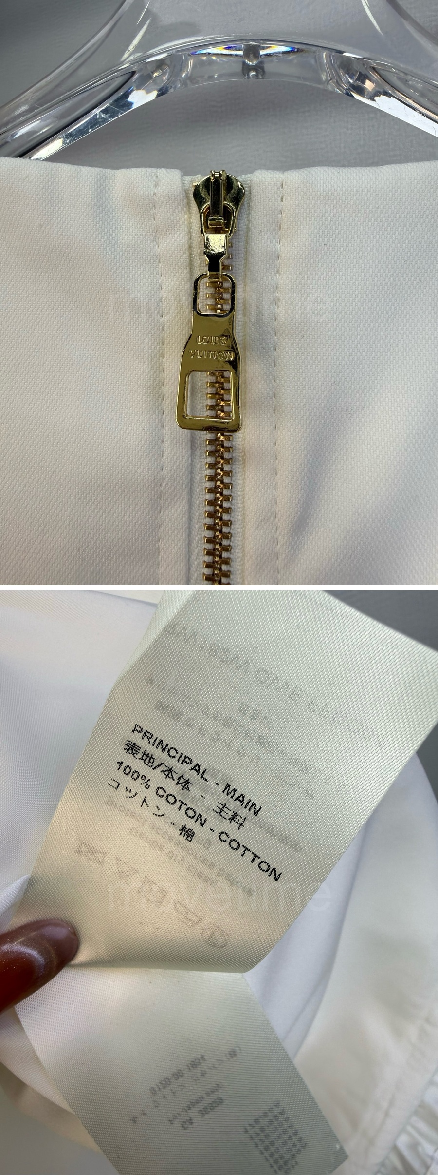 루이비통 여성 데님 슬리브리스 원피스 26SS 상세이미지 6