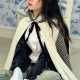 디올 여성 체크패턴 후드 티셔츠 26SS