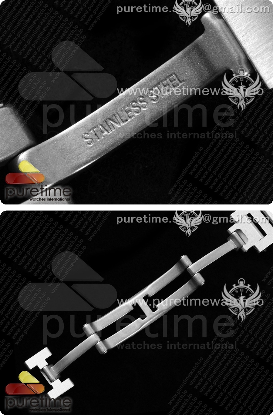 까르띠에 발롱 블루 33mm AF 1:1 베스트 에디션 실버 다이얼 다이아몬드 베젤 스테인리스 스틸 브레이슬릿 론다 쿼츠 시계 상세이미지 10