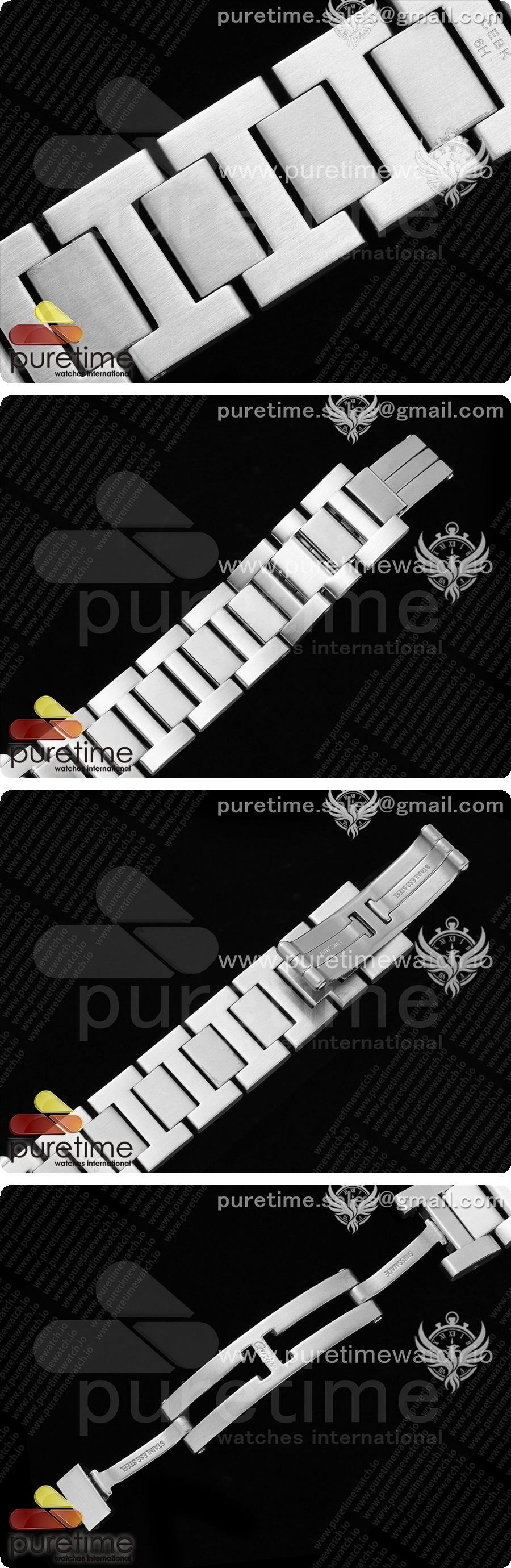 까르띠에 파샤 30mm SS AF 1:1 베스트 에디션 화이트 텍스처 다이얼 SS 브레이슬릿 Jaq 쿼츠 상세이미지 7