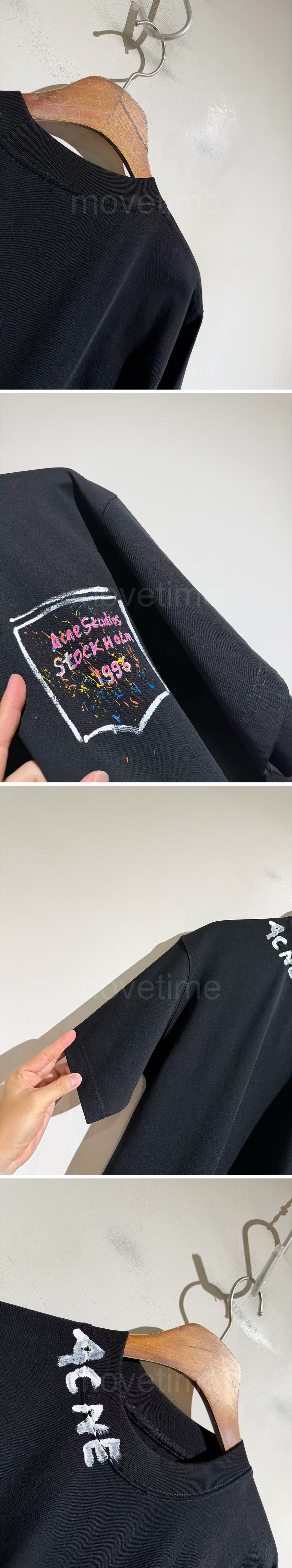 아크네스튜디오 남자 여름 오버핏 반팔티 레플리카 26ss 상세이미지 3