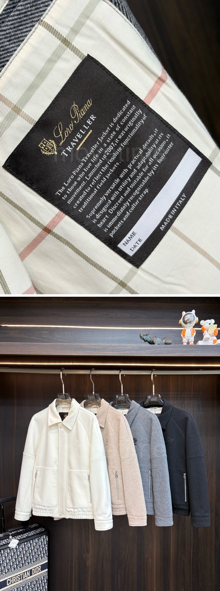 로로피아나 카라 봄버 자켓 26SS 상세이미지 7