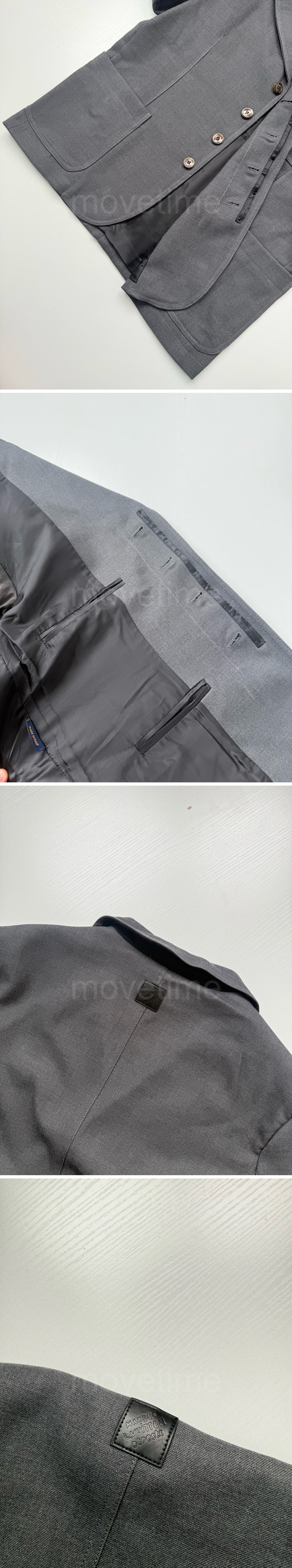 루이비통 진주 장식 울 정장 수트 26SS 상세이미지 6