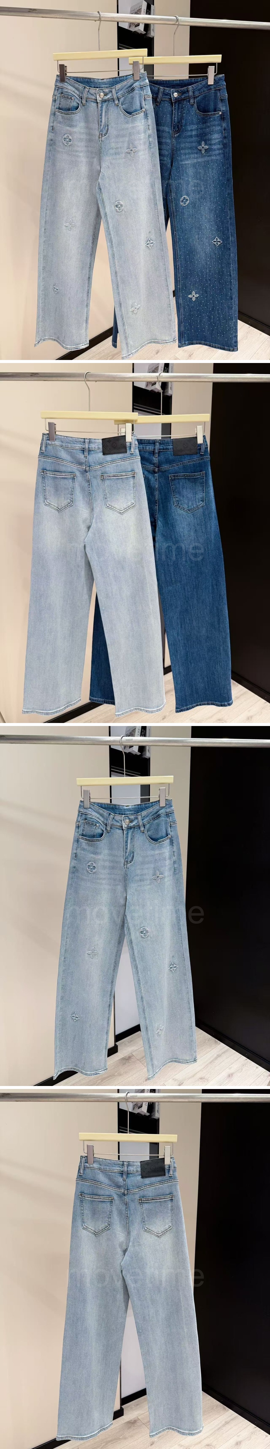 루이비통 여성 오버핏 데님 팬츠 진 청바지 26SS 상세이미지 2