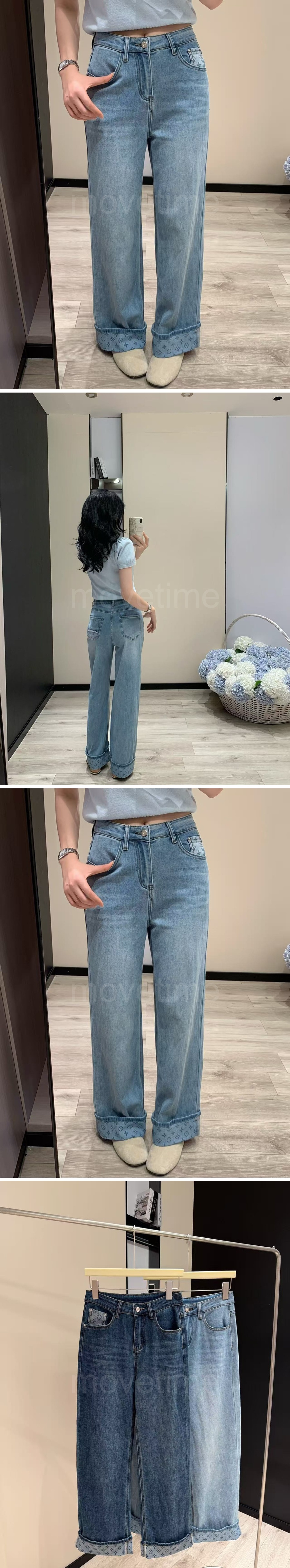 로에베 여성 오버핏 데님 팬츠 진 청바지 26SS 상세이미지 2