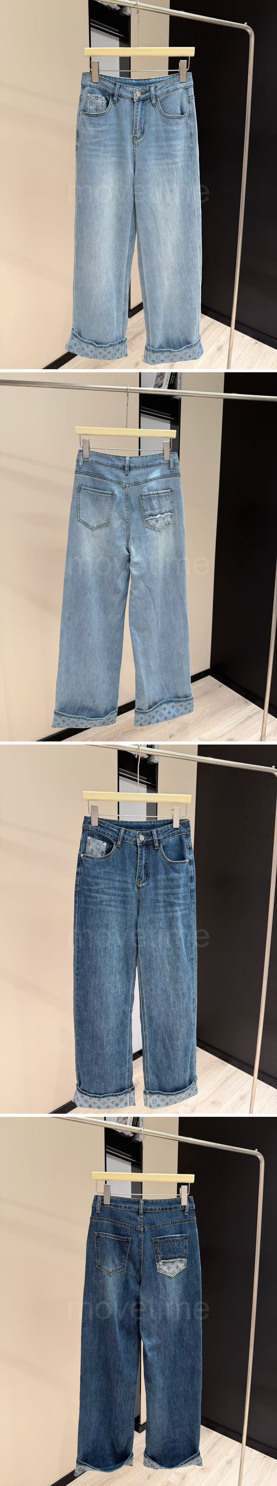로에베 여성 오버핏 데님 팬츠 진 청바지 26SS 상세이미지 3