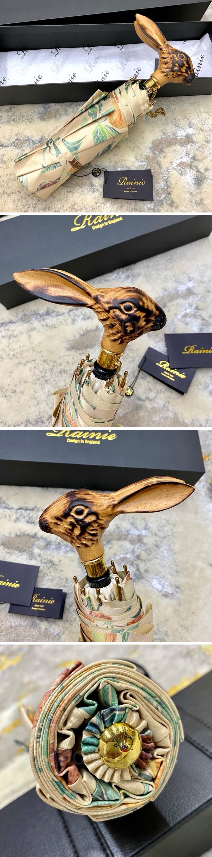 레이니 RAINIE 선물용 휴대용 손잡이 장식 우산 양산 26SS 상세이미지 2