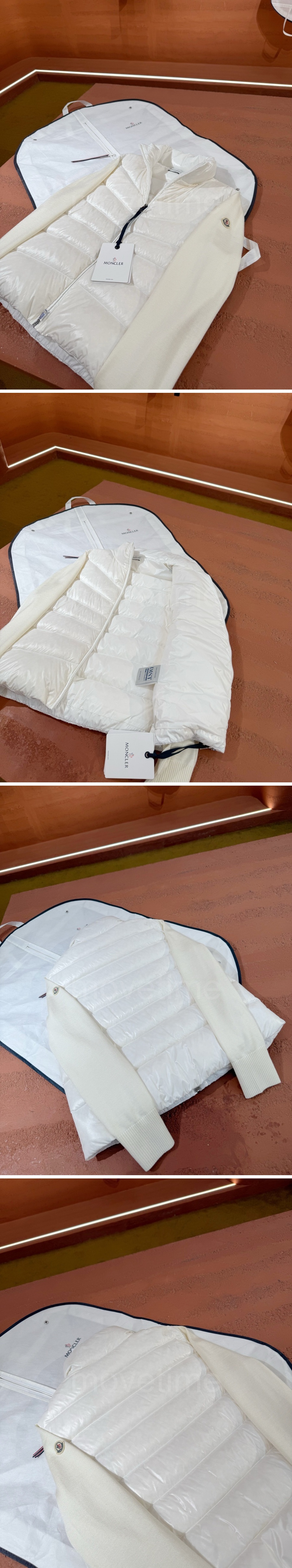 몽클레어 여성 레이어드 구스다운 패딩 자켓 26SS 상세이미지 9