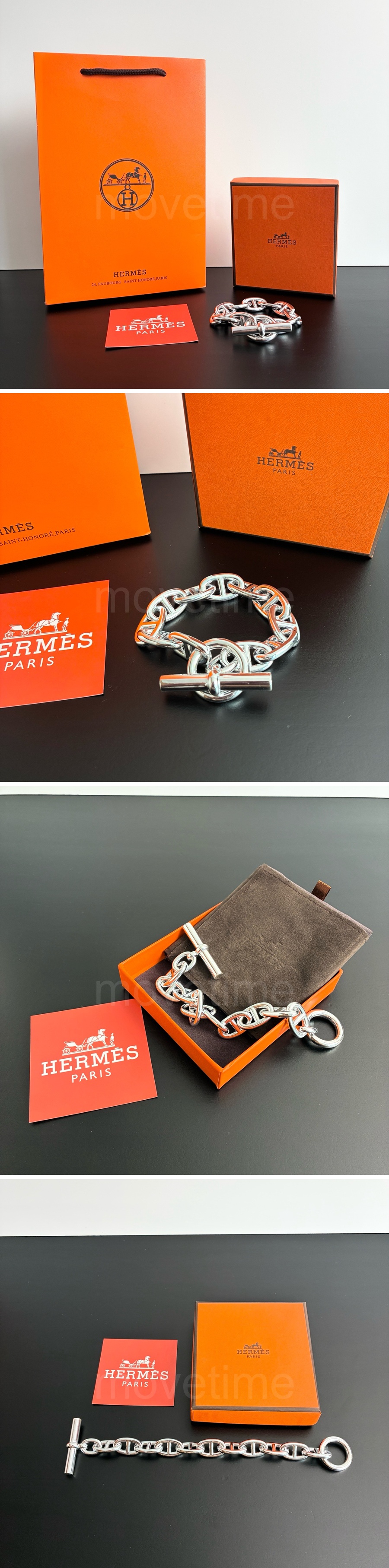 에르메스 Chaine d\'Ancre 24cm 팔찌 26SS 상세이미지 2