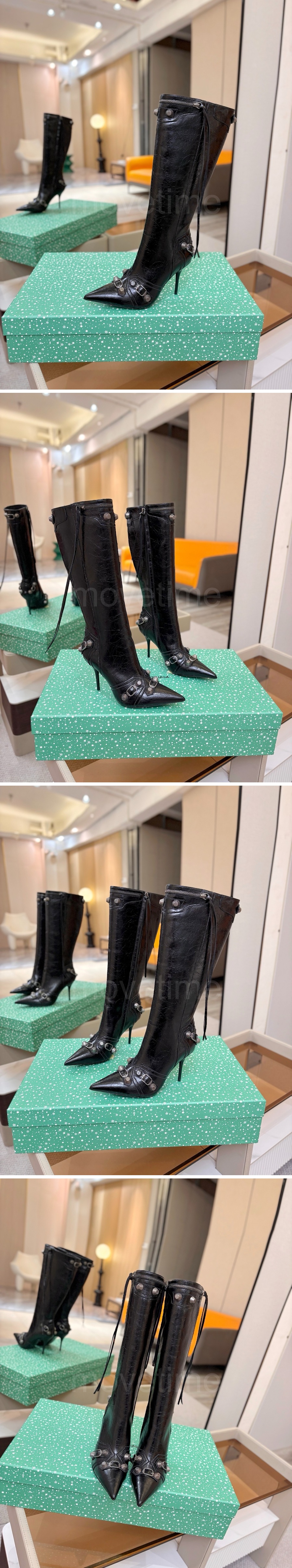 발렌시아가 여성 Cagole 9.5cm 힐 부츠 26SS 상세이미지 2