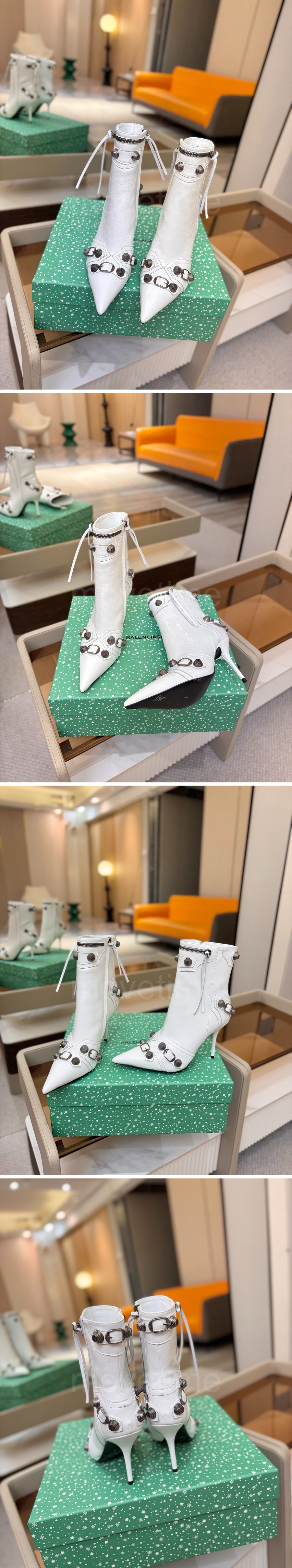 발렌시아가 여성 Cagole 9.5cm 힐 부츠 26SS 상세이미지 5