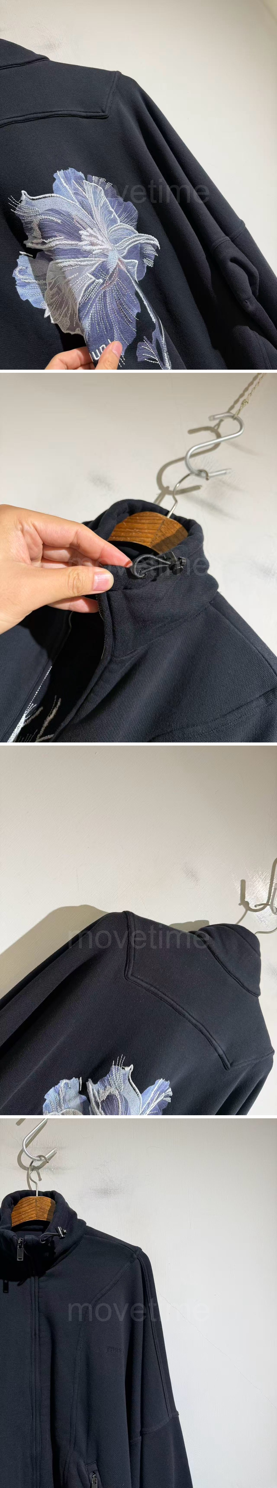준지 Juun.J 터틀넥 울 바람막이 자켓 26SS 상세이미지 3