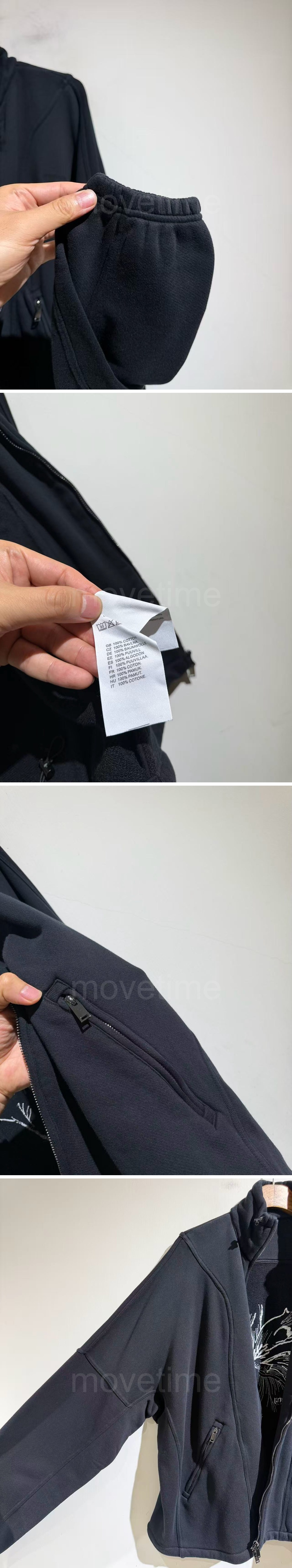 준지 Juun.J 터틀넥 울 바람막이 자켓 26SS 상세이미지 5